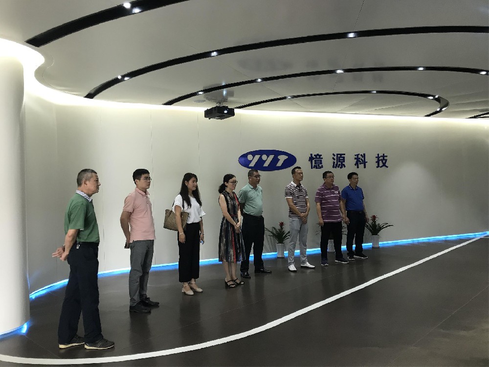 广西省玉林市福绵区政协主席谭春宇一行莅临憶源科技参观考察